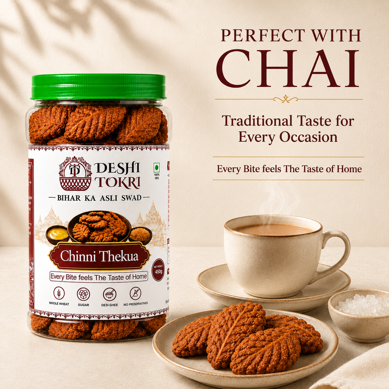 Atta Chini Thekua