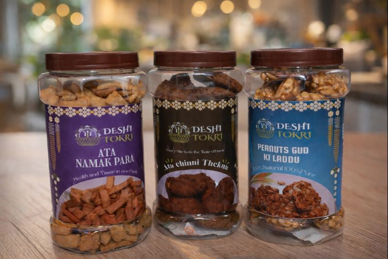 Traditional Indian Snacks 3 Pack Combo