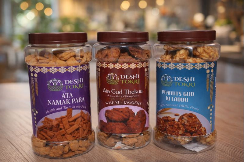 Traditional Indian Snacks 3 Pack Combo